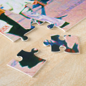 Antiek Duitsland München Stadspoort Karistor Legpuzzel (Zijkant)