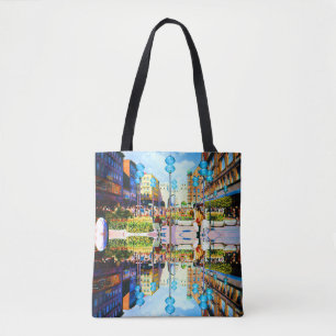 Antiek Duitsland München Stadspoort Karistor Tote Bag
