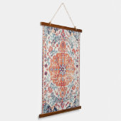 Antiek Dull Sinaasappel Boho Etnische Perzische Ta Hangend Wandkleed (Gebogen)