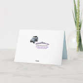 Antiek Dump Truck-customize elke gelegenheid Kaart (Achterkant)