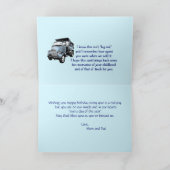 Antiek Dump Truck-customize elke gelegenheid Kaart (Binnen)