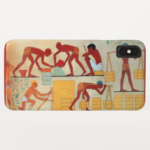ANTIEK EGYPTE ARCHITECTURALE BOUW iPhone XS MAX HOESJE