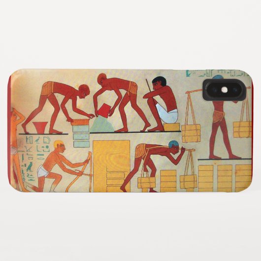 ANTIEK EGYPTE ARCHITECTURALE BOUW Case-Mate iPhone CASE (Achterkant (horizontaal))