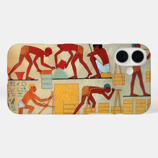 ANTIEK EGYPTE ARCHITECTURALE BOUW Case-Mate iPhone CASE (Achterkant (horizontaal))