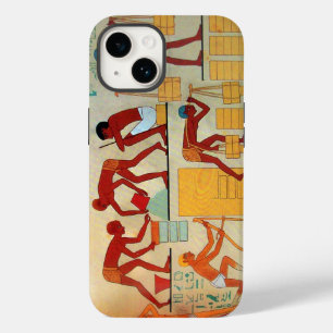 ANTIEK EGYPTE ARCHITECTURALE BOUW iPhone 14 HOESJE