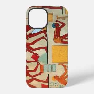 ANTIEK EGYPTE ARCHITECTURALE BOUW iPhone 12 PRO HOESJE