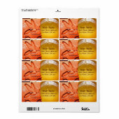 ANTIEK EGYPTIAN HONEY BEEKEEPER ETIKET (Full Sheet)