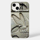 ANTIEK EGYPTIAN HONEY BEEKEEPER MONOGRAM Case-Mate iPhone CASE (Achterkant)