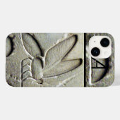 ANTIEK EGYPTIAN HONEY BEEKEEPER MONOGRAM Case-Mate iPhone CASE (Achterkant (horizontaal))
