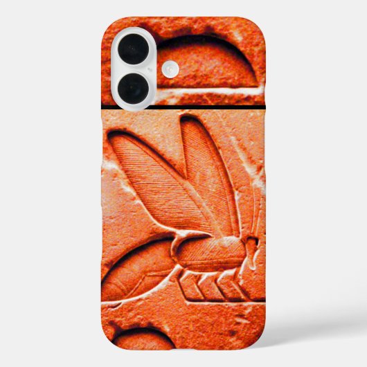 ANTIEK EGYPTIAN HONEY BEEKEEPER Red Case-Mate iPhone Case (Achterkant)