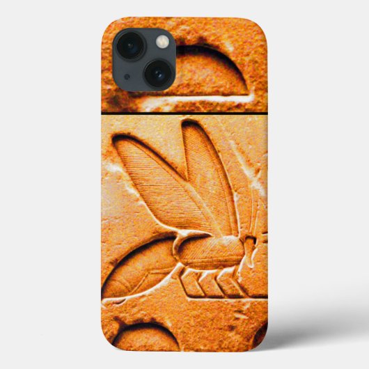ANTIEK EGYPTIAN HONEY WORDT BEEKEEPER Oranje Geel Case-Mate iPhone Case (Achterkant)