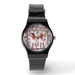 ANTIEK EGYPTIAN VINEYARD WINE GRAPE HARVEST HORLOGE