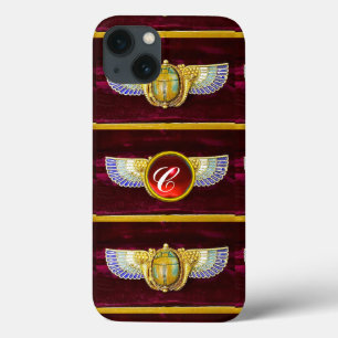ANTIEK EGYPTIAN WINGED SCARAB/CORNUCOPIA JEWEL Case-Mate iPhone CASE