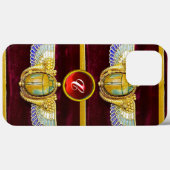 ANTIEK EGYPTIAN WINGED SCARAB/CORNUCOPIA JEWEL Case-Mate iPhone CASE (Achterkant (horizontaal))