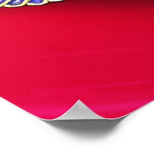 ANTIEK EGYPTIAN WINGED SCARAB/CORNUCOPIA JEWEL POSTER (Hoek)