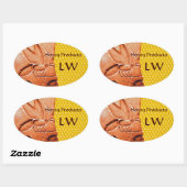 ANTIEK EGYPTISCHE HONIES ZIJN BEEKEEPER LEVERINGEN OVALE STICKER (Vel)