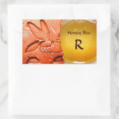 ANTIEK EGYPTISCHE HONIES ZIJN BEEKEEPER LEVERINGEN RECHTHOEKIGE STICKER (Tas)