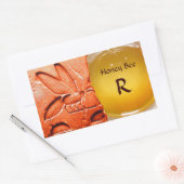 ANTIEK EGYPTISCHE HONIES ZIJN BEEKEEPER LEVERINGEN RECHTHOEKIGE STICKER (Envelop)