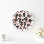 ANTIEK EGYPTISCHE VINEYARD DRUIVEN EN DRUIVEN GROTE KLOK (Huis)