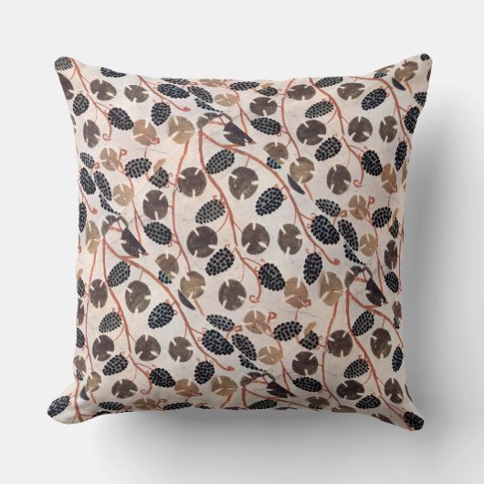 ANTIEK EGYPTISCHE VINEYARD DRUIVEN EN DRUIVEN KUSSEN (Voorkant)