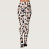 ANTIEK EGYPTISCHE VINEYARD DRUIVEN EN DRUIVEN LEGGINGS (Achterkant)