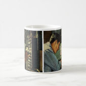 Antiek elektriciensbedieningspaneel voor elektrisc koffiemok (Center)