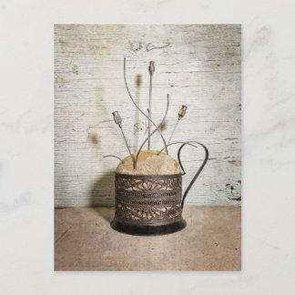 Antiek embalknaalden en trocars briefkaart