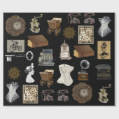 , Antiek en Klassiek Cadeaupapier (Vlak)