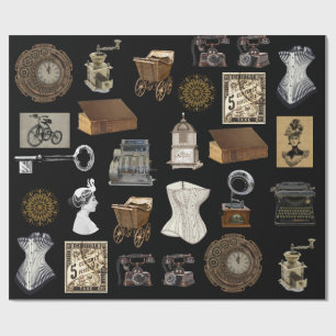 , Antiek en Klassiek Cadeaupapier