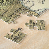 Antiek en liefdadige kaart van Europa Legpuzzel (Zijkant)