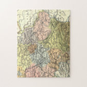 Antiek en liefdadige kaart van Europa Legpuzzel (Verticaal)