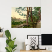 Antiek Engeland, Bournemouth Gardens Poster (Thuiskantoor)