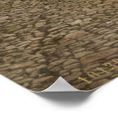 Antiek Engeland, Clovelly High Street, Devon Poster (Hoek)