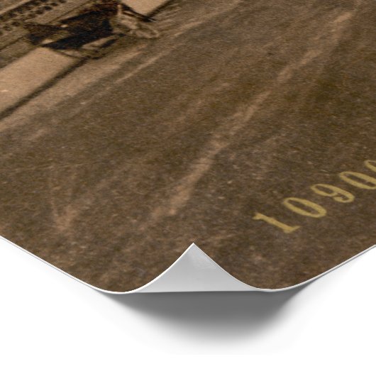 Antiek Engeland, College Green, Bristol U.K. Poster (Hoek)