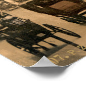 Antiek Engeland, Holborn Viaduct London Poster (Hoek)