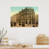 Antiek Engeland, Holborn Viaduct London Poster (Keuken)