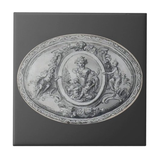 Antiek engelen en goden Grieks Romeinse kunst Tegeltje (Voorkant)