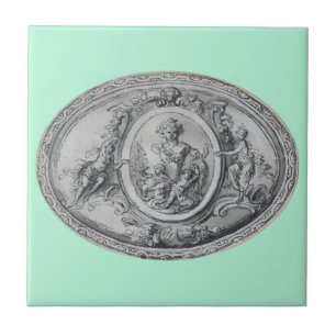 Antiek engelen en goden Grieks Romeinse kunst Tegeltje