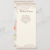 Antiek Engels Roos - Uitnodiging tot weddenschap m (Voorkant / Achterkant)