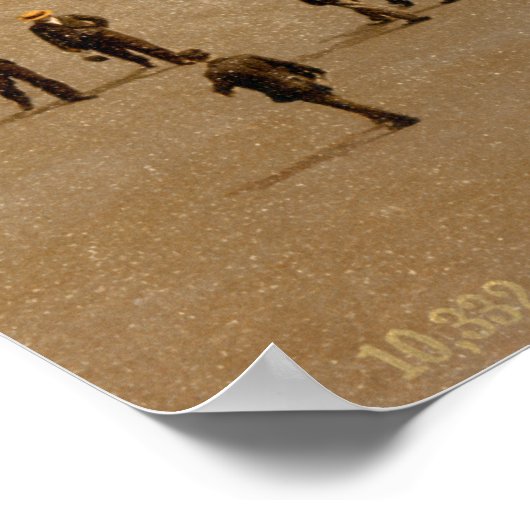 Antiek England Aquarium, Brighton Beach U.K. Poster (Hoek)