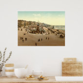 Antiek England Aquarium, Brighton Beach U.K. Poster (Keuken)