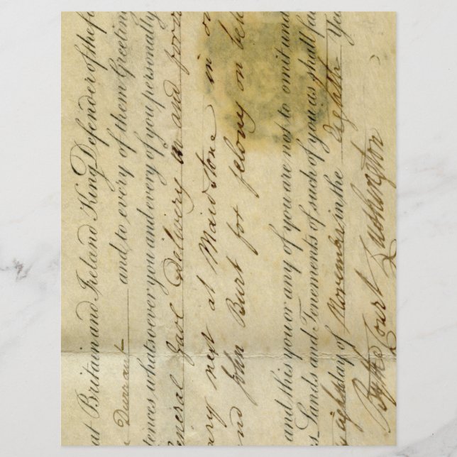 Antiek Ephemera-scrapbook (Voorkant)