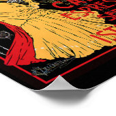 Antiek Espresso Expresso Coffee Italiaans Poster (Hoek)