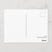 Antiek Espresso-systeemkoffie AANGEPASTE IT Funger Briefkaart (Achterkant)