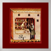 ANTIEK FARMACIE, Farmaceutische vorm, Geneesmiddel Poster (Voorkant)