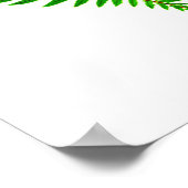 Antiek Fern print nr.4 Groene Natuur Botanische ku (Hoek)