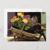 Antiek fiets briefkaart (Voorkant / Achterkant)