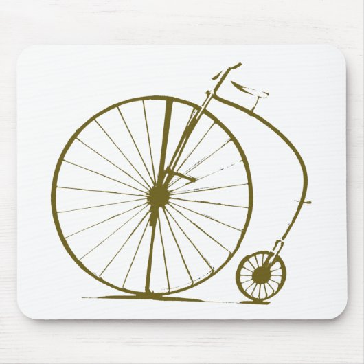 antiek fiets muismat (Voorkant)