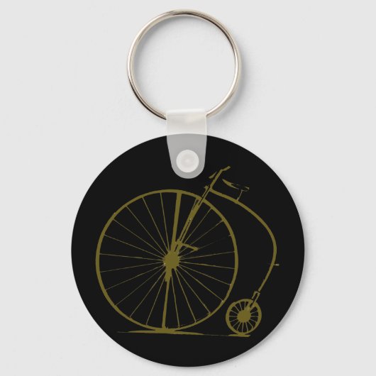 antiek fiets sleutelhanger (Voorkant)