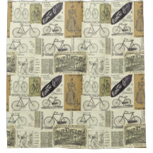 Antiek fietsen en fietsreclamecamlage